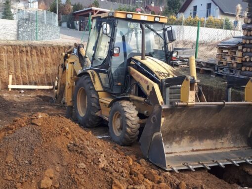 Traktorbagr Caterpillar 428c